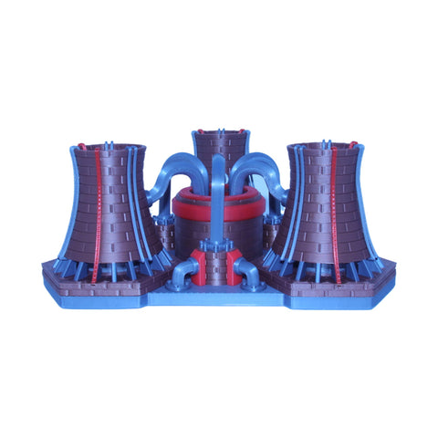 HICTOP 3D Printed Humidifier Red Alert Nuclear Reactor 30ML*3 Water Tank Humidifier