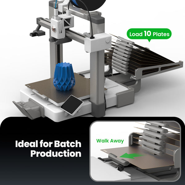 .Swapper DIY Kit Swapmod for Bambu Lab A1– Hardware Bundle Screws/Magnets/Blade cable 3mf Files Sold Separately | Build Your Own Automatic Plate Changer