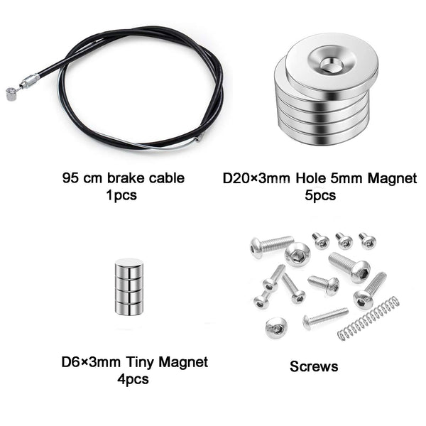 .Swapper DIY Kit Swapmod for Bambu Lab A1– Hardware Bundle Screws/Magnets/Blade cable 3mf Files Sold Separately | Build Your Own Automatic Plate Changer