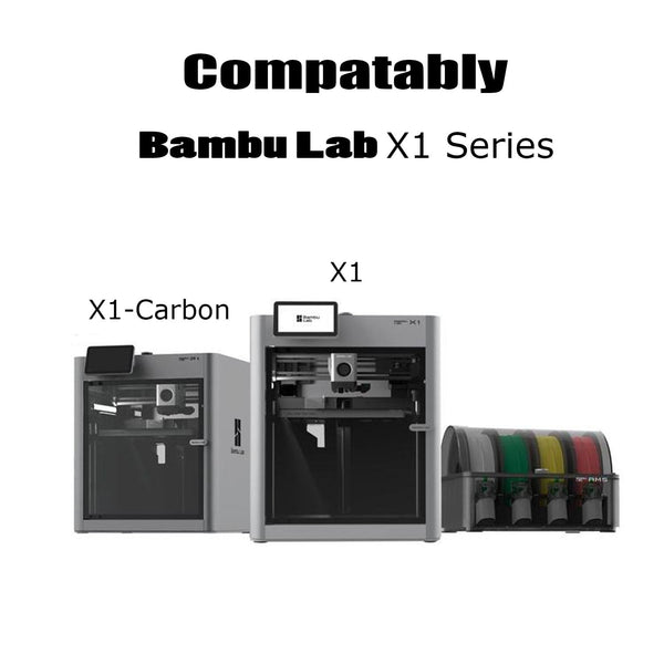 Bambu Lab Hotend X1 Carbon Assembly with Removable Hardened Steel 0.4mm Nozzle Hotend for Bambu Lab X1 Series 3D Printers